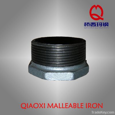 banded black/galvanized malleable iron pipe fitting reducing bushing