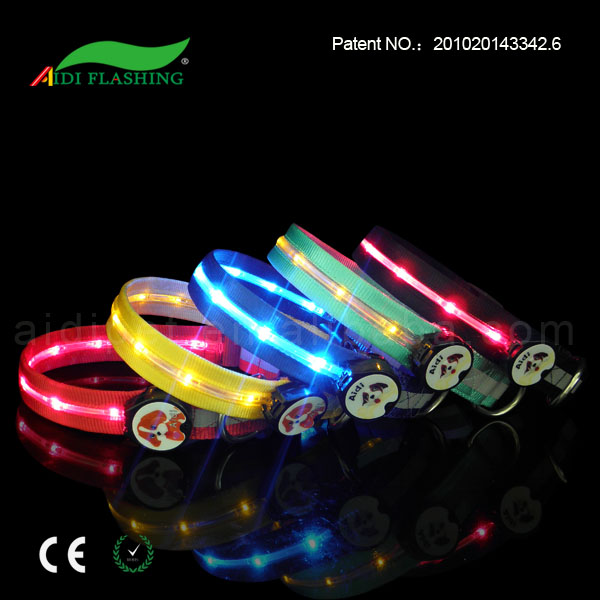 LED hight bright dog collar