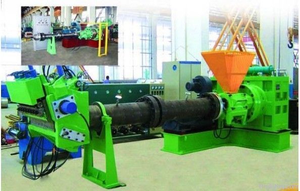 XJD Pin-barrel cold feed rubber extruder