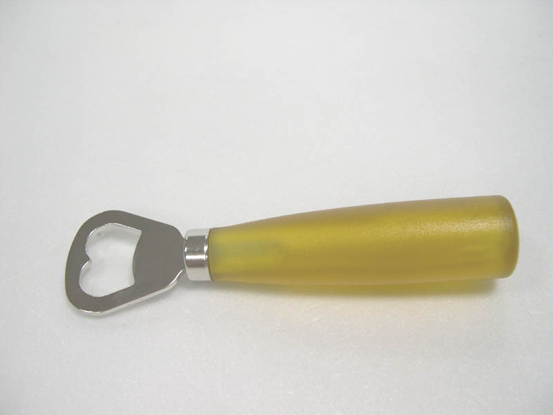 Bottle opener with plastic handle XD-002