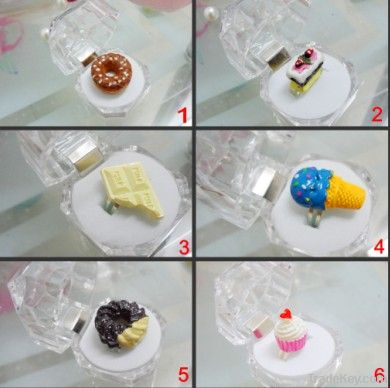 Resin Simulation Food Ring