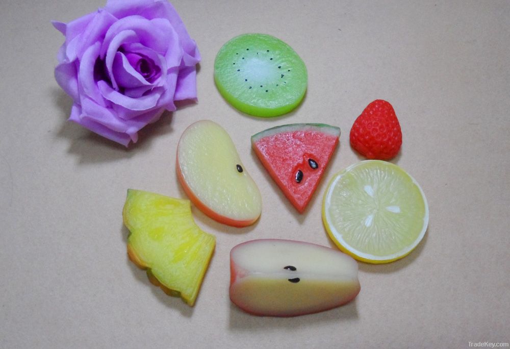 Simulation fruit keychain