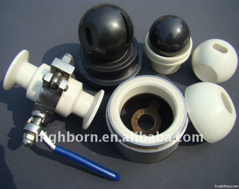 silicon carbide ceramic ball valve