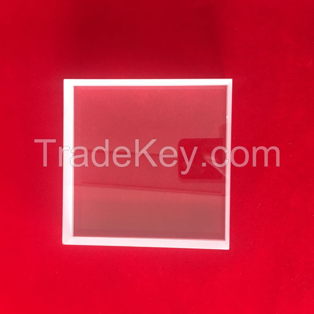 Hot product clear quartz glass plate in various size