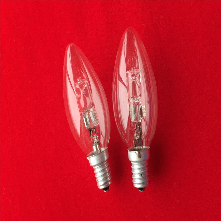 Halogen light home use C35 E14 60w  energy saving Halogen bulb lamps 