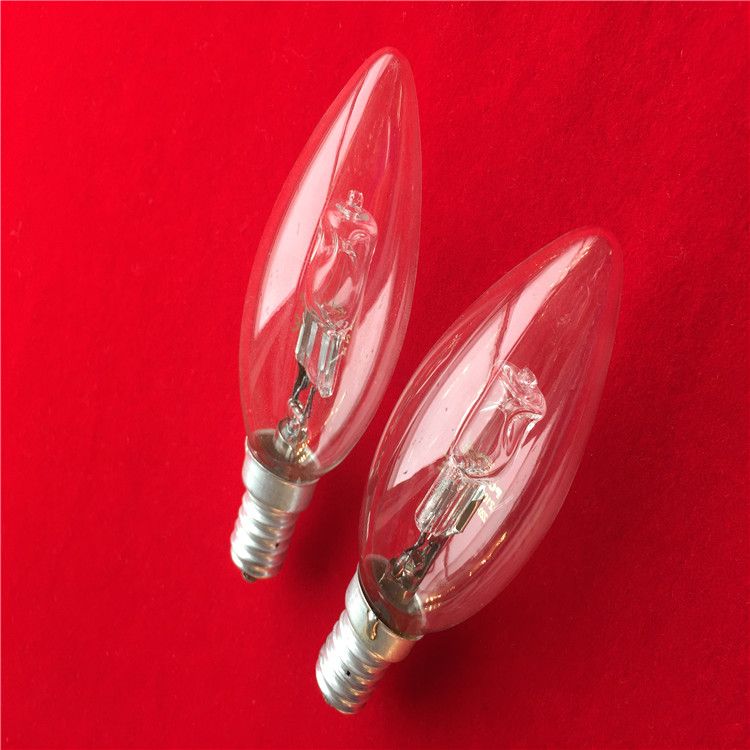 Halogen light home use C35 E14 60w  energy saving Halogen bulb lamps 