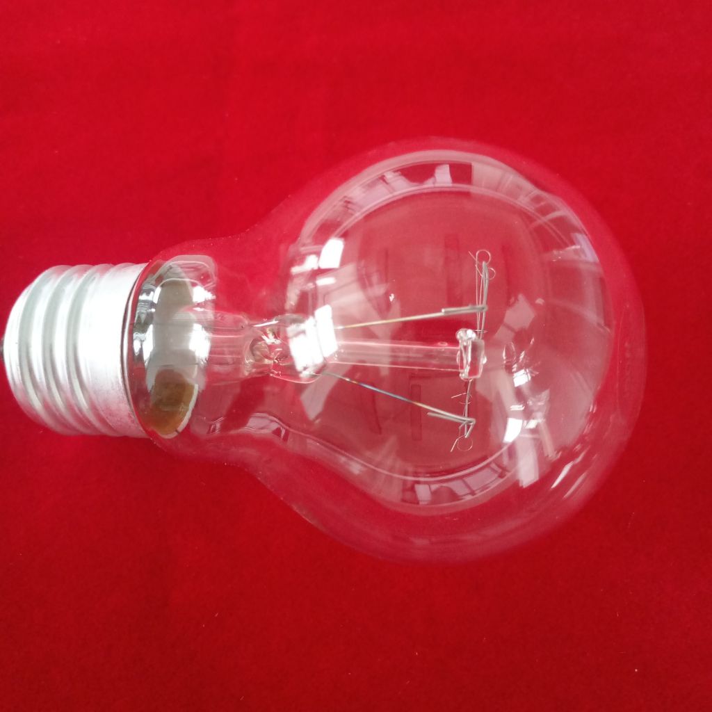 A55 E27 incandescent lamp filament bulbs 