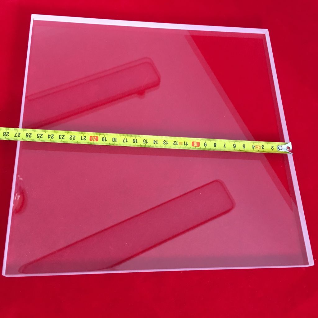 Big size clear quartz glass sheet in various size