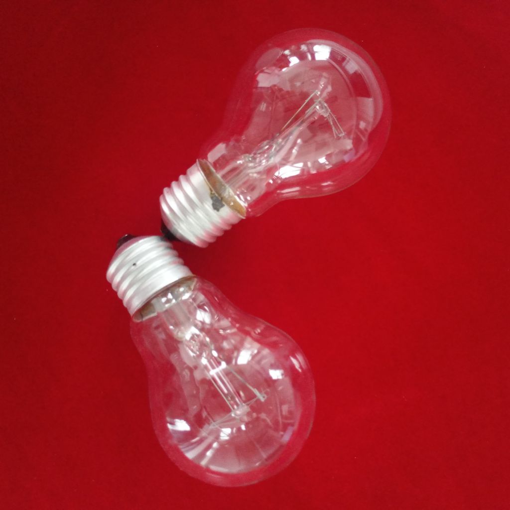 A55 E27 60w incandescent lamp filament bulbs