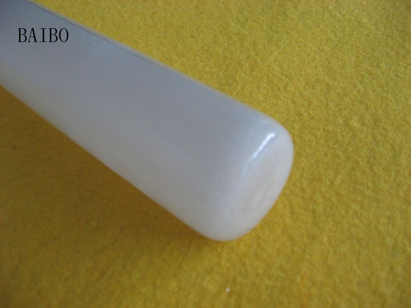 One end milky white quartz glass tube made in China