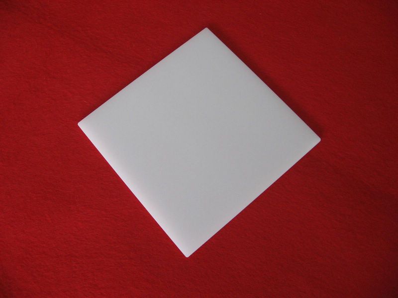 Milky white quartz glass sheet in various size