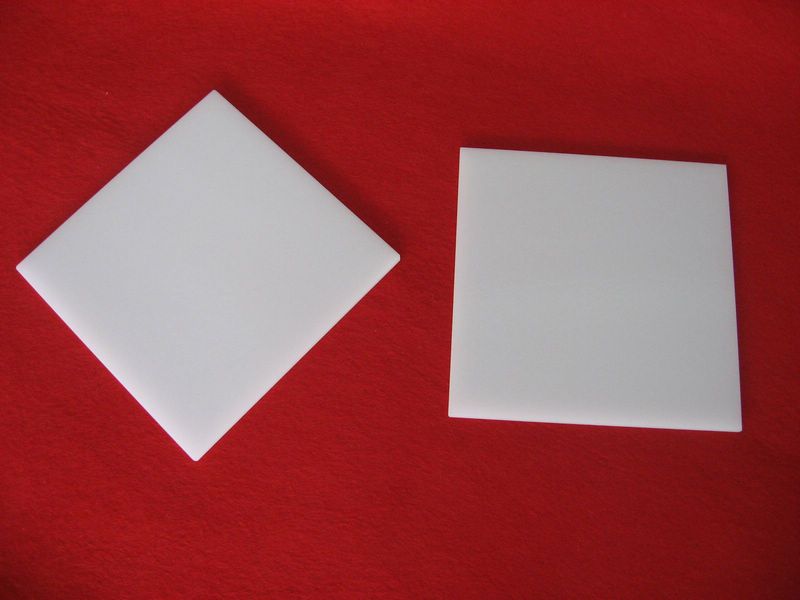 Milky white quartz glass sheet in various size