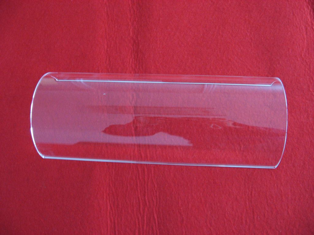 Both polishing clear arc quartz glass plate