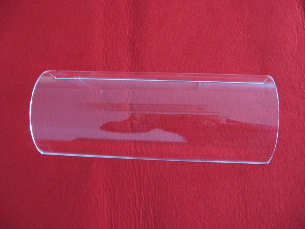 Clear arc quartz glass plate