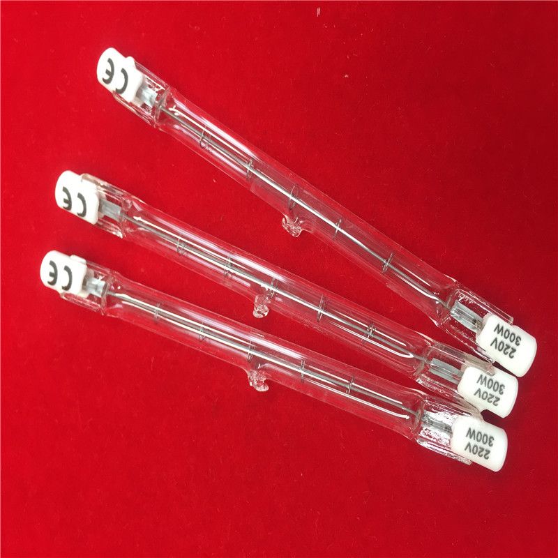 1000w single quartz tube halogen infrared heating bulb lamp