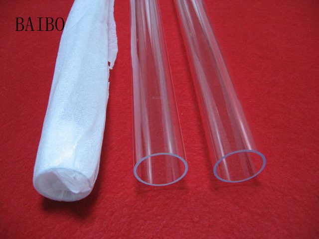 High purity ozone free quartz glass tube