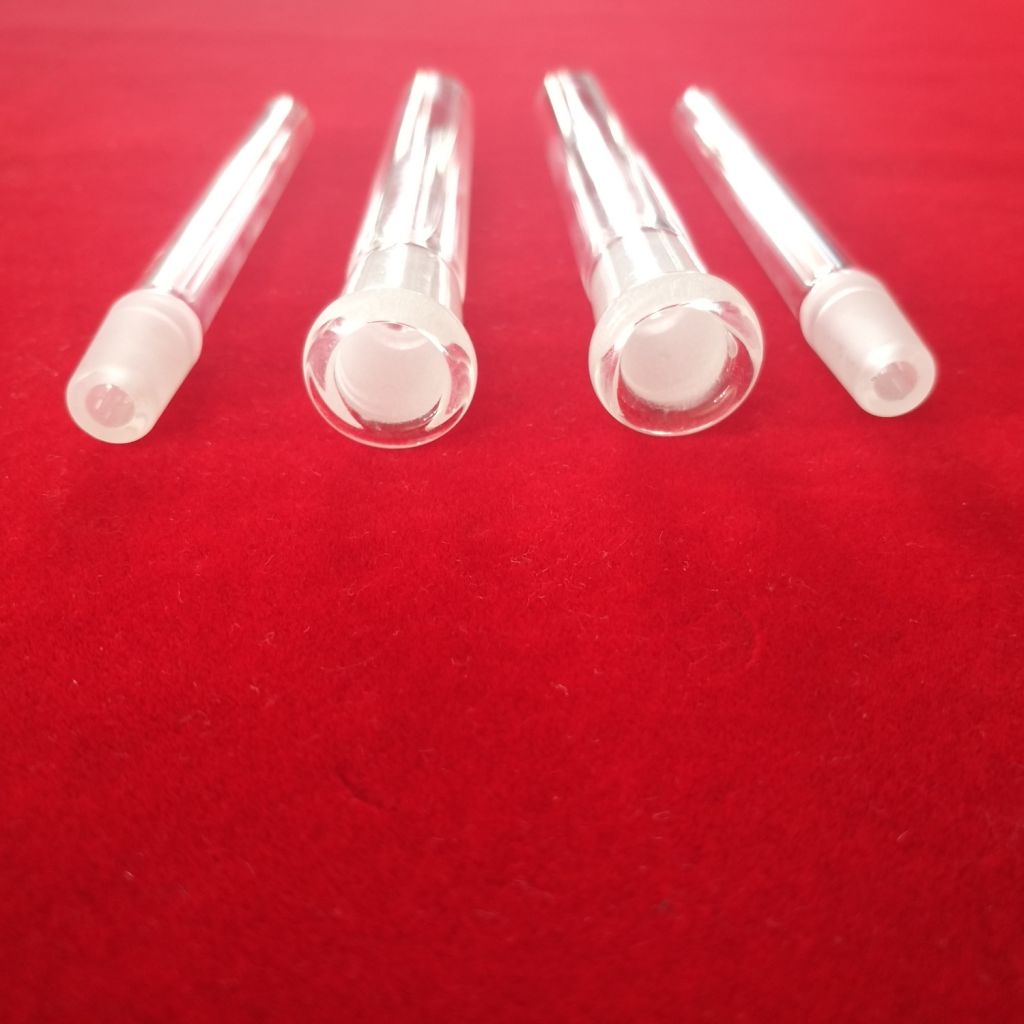 China supplier male and female quartz glass pipe
