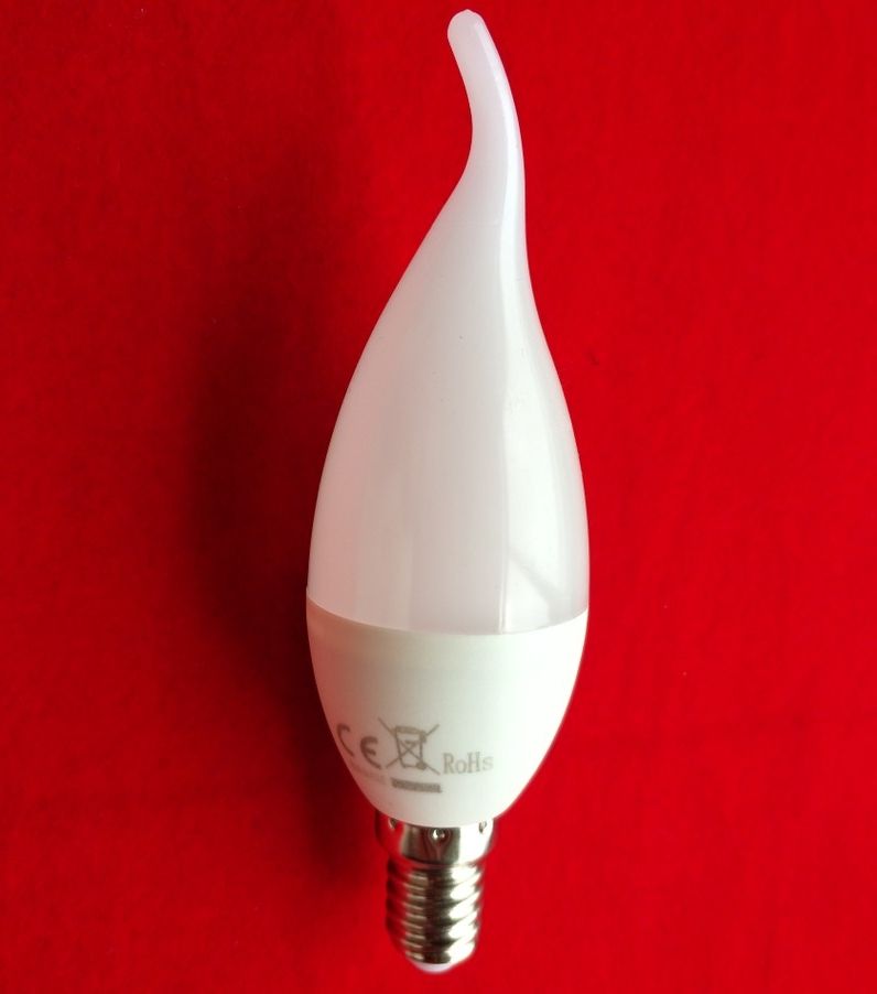 C37 E14 LED 3w bulbs lamps LED Candles Tail shape light bulb lamps