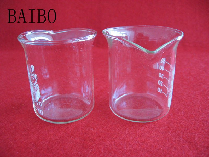 High purity 250ml borosilicate glass beaker