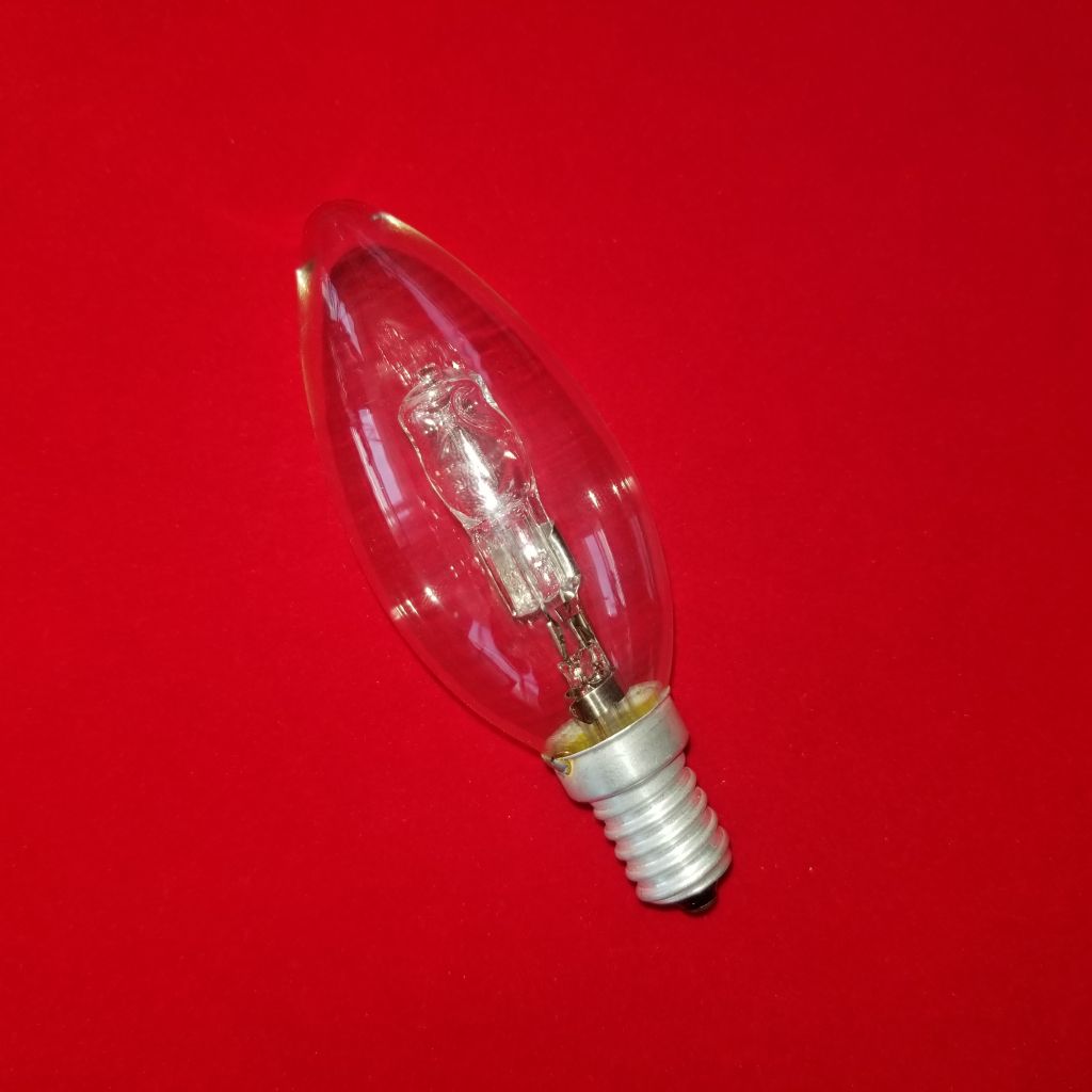 60W 230V E14 C35 candle Halogen lamp,Halogen bulb