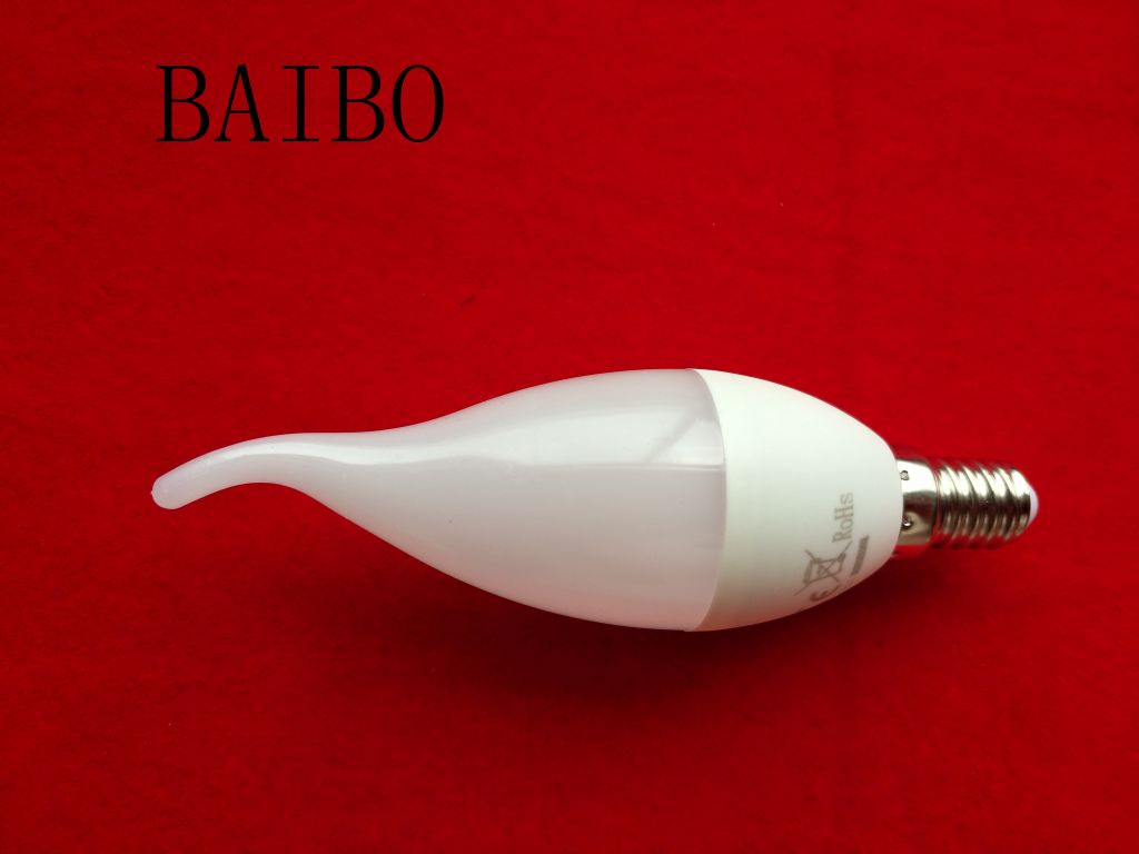 Wholesale C37T E14 E27 led candle light bulb factory price