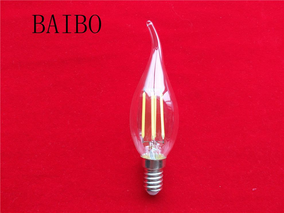 C37T E27 LED light bulb, 2w 4w 6w led light bulb