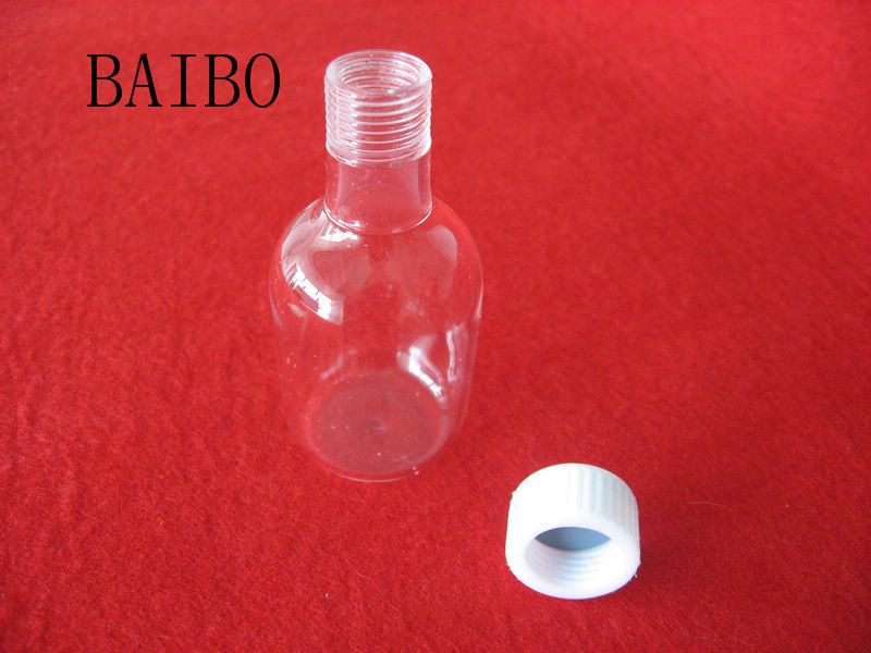 High quality clear glass reagent bottle