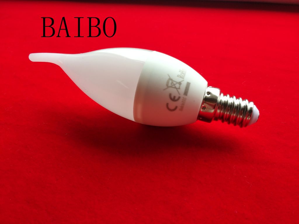 Low price C37T E14 E27 led candle light bulb