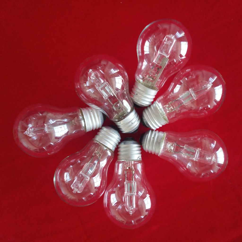 18/28/42/53/72/100w A55/60 Clear glass Energy Efficient replace 75/100w Halogen Incandescent bulb