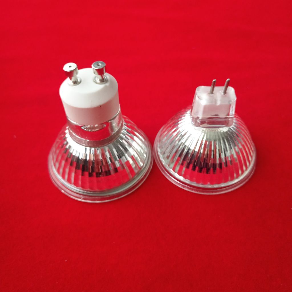 Glass GU10 Spotlight 50W halogen GU10 replacement dimmable glass GU10 bulb
