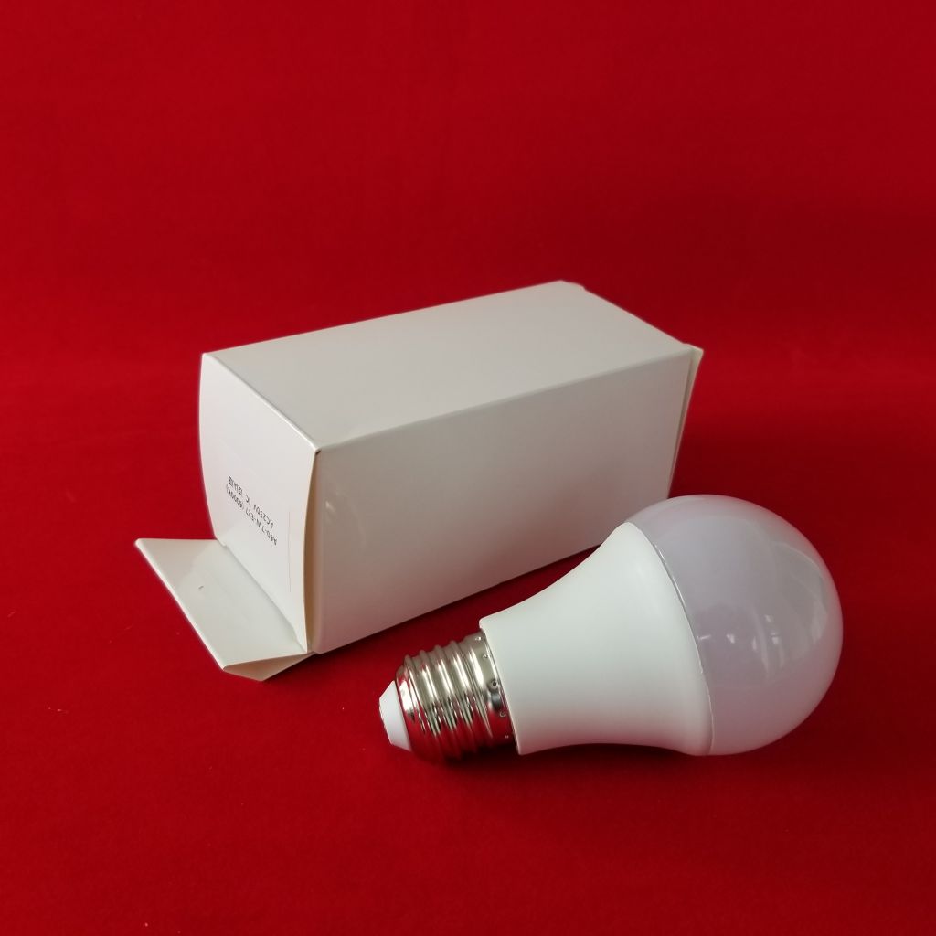 A60-7W-E27 175-265V LED plastic light bulb