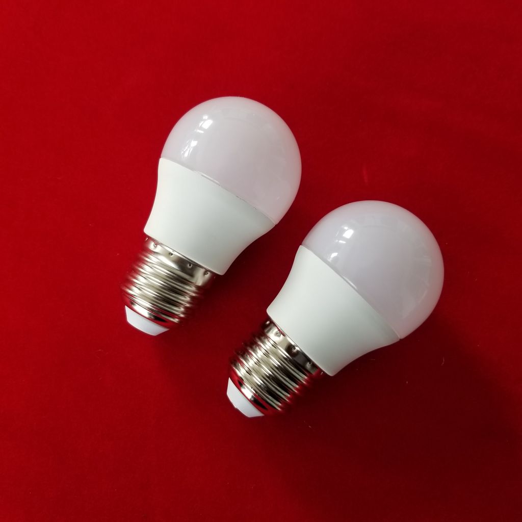 G45-4W-E27 RC 220-240V LED plastic light bulb