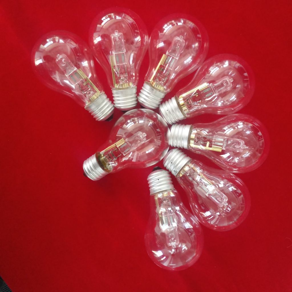 energy saving Halogen bulb lamps Halogen light golden support