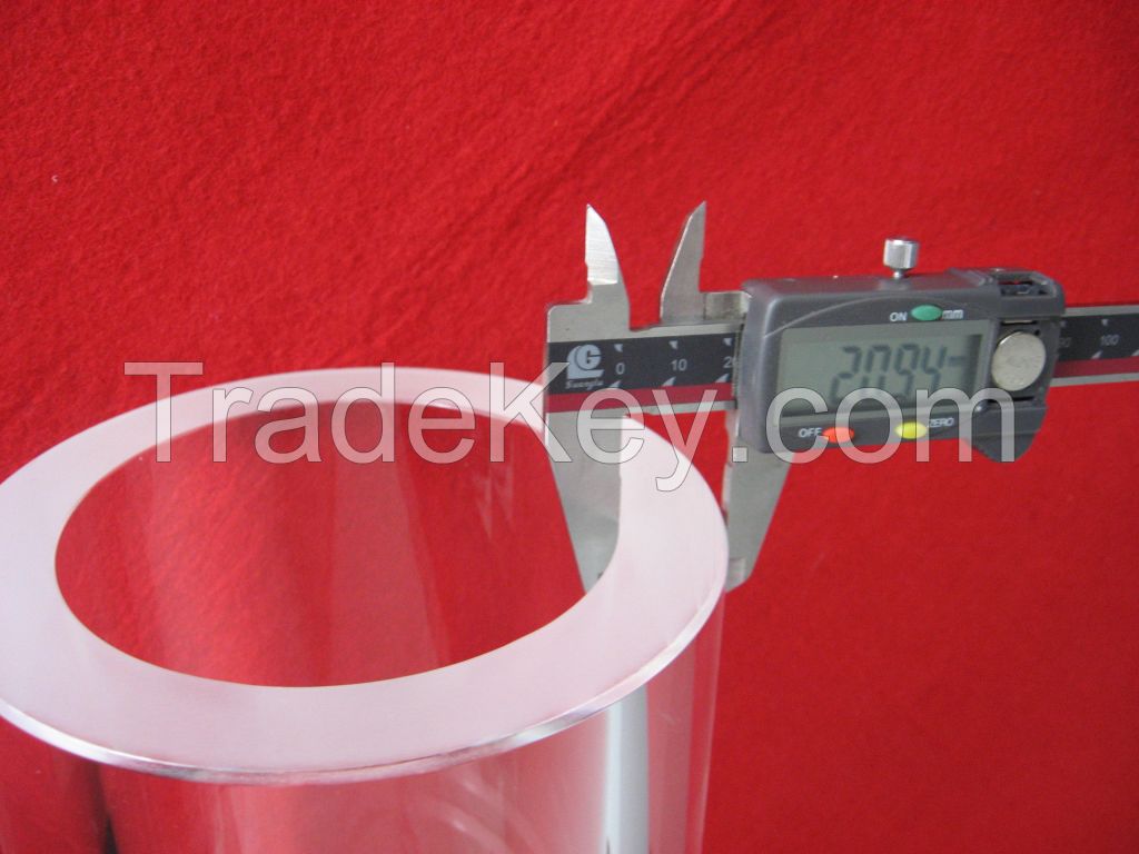 excellent quality clear optical quartz glass tube heater