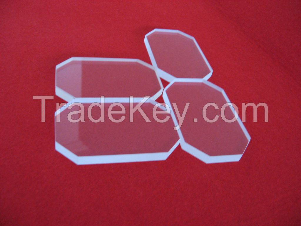 clear custom size clear fused silica glass sheet for 3D printer