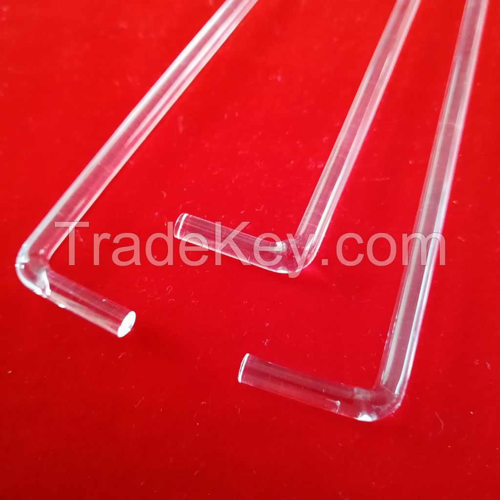 custom Diameter5mm Quartz glass Rod