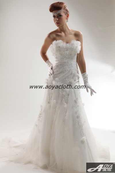 Bridal gowns Aoya B0175 Wedding Dress