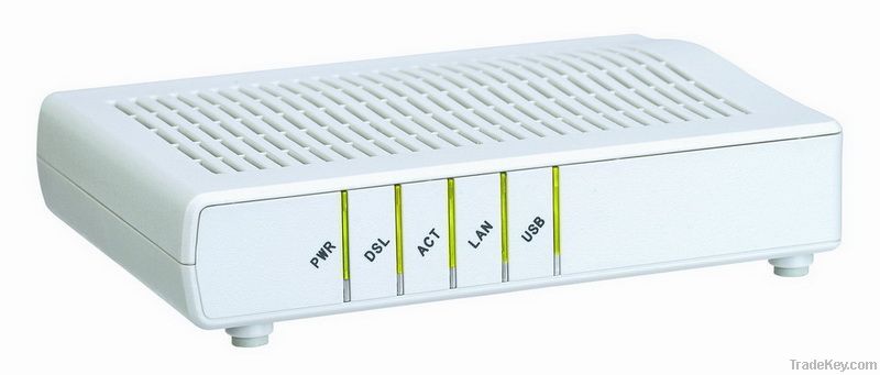 1-Port, 1-USB Port ADSL2+ Modem Router