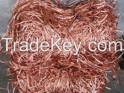 cheap Copper Scrap 99.95% copper scrap mill berry copper wire scrap