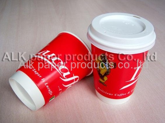 double wall paper coffee cup