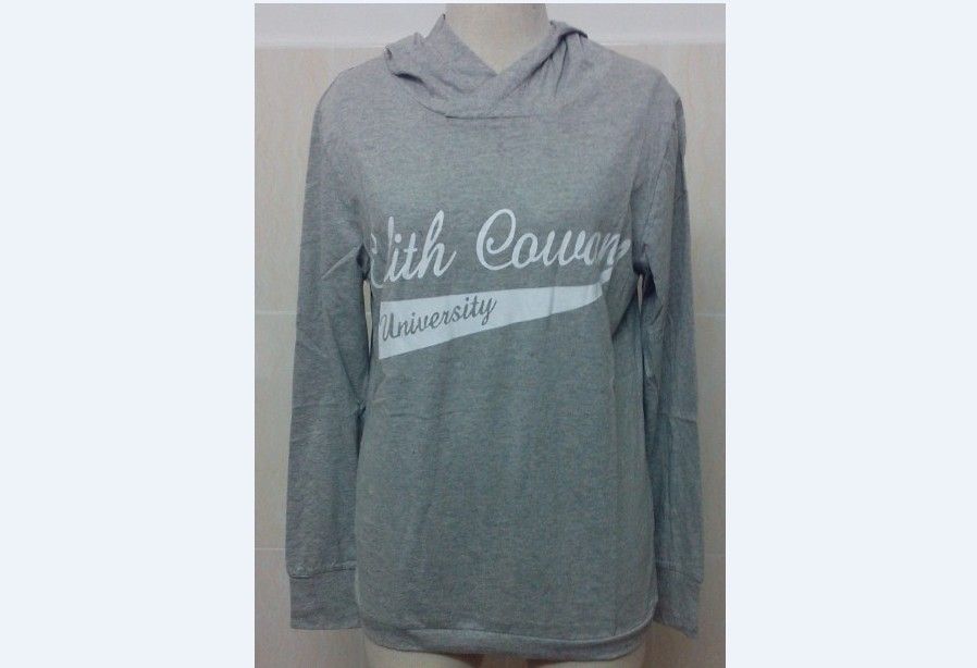 print long sleeve hoodie