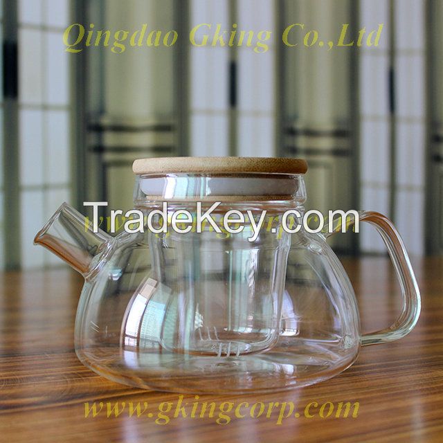 Unique Design Glass teapot