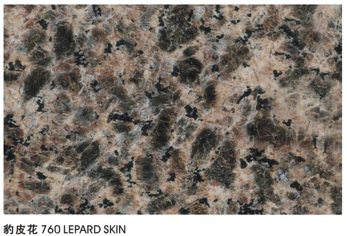 Granite-leopard skin