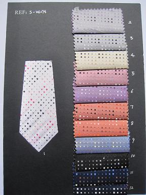 men's polyester ties