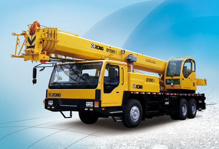 Truck crane, Wheel Loader, Road roller, Excavator, Motor Grader