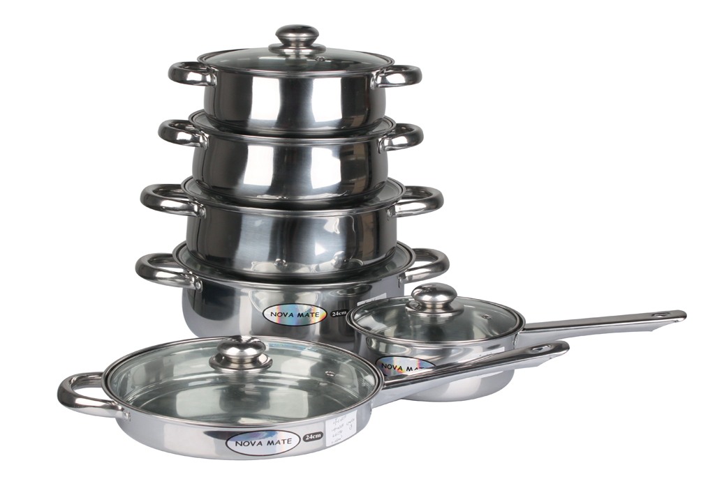 12 pcs cookware set