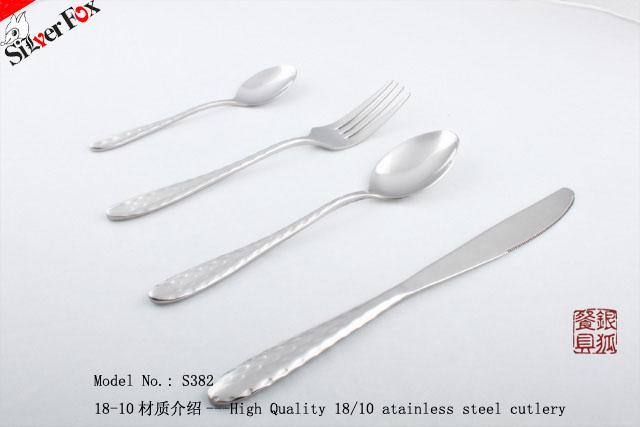 stainless spoon, fork, knife