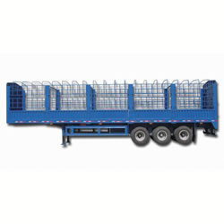 13M tri-axle stake semi-trailer