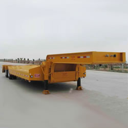 11.8M two-axle lowbed semi-trailer