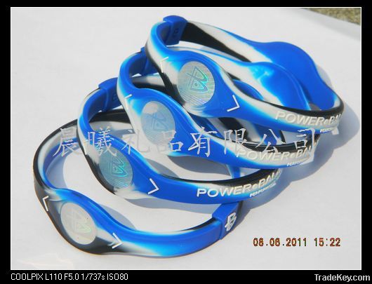 2012 silicone bracelet , powerful wrist band